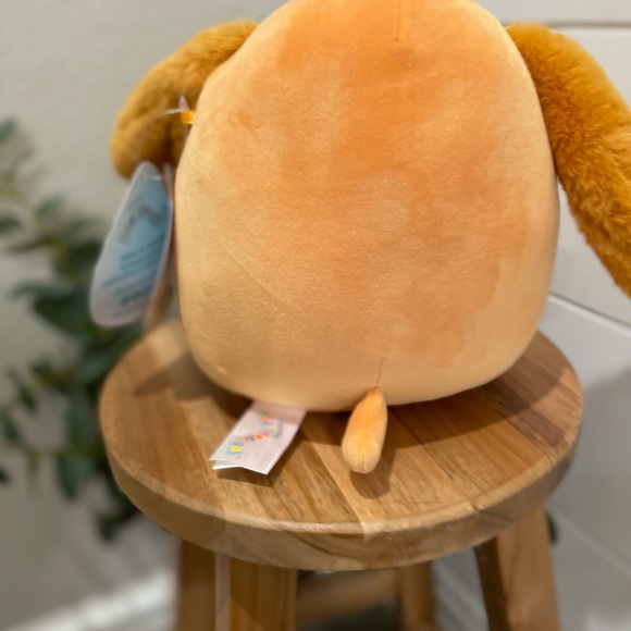 NWT squishmallows “ysabel” brown and white cocker spaniel dog 7” squish - Picture 4 of 4
